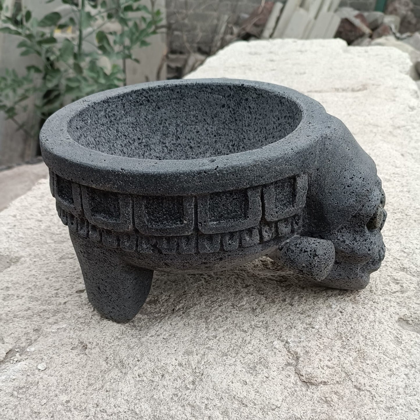 Molcajete Mictlantecuhtli.