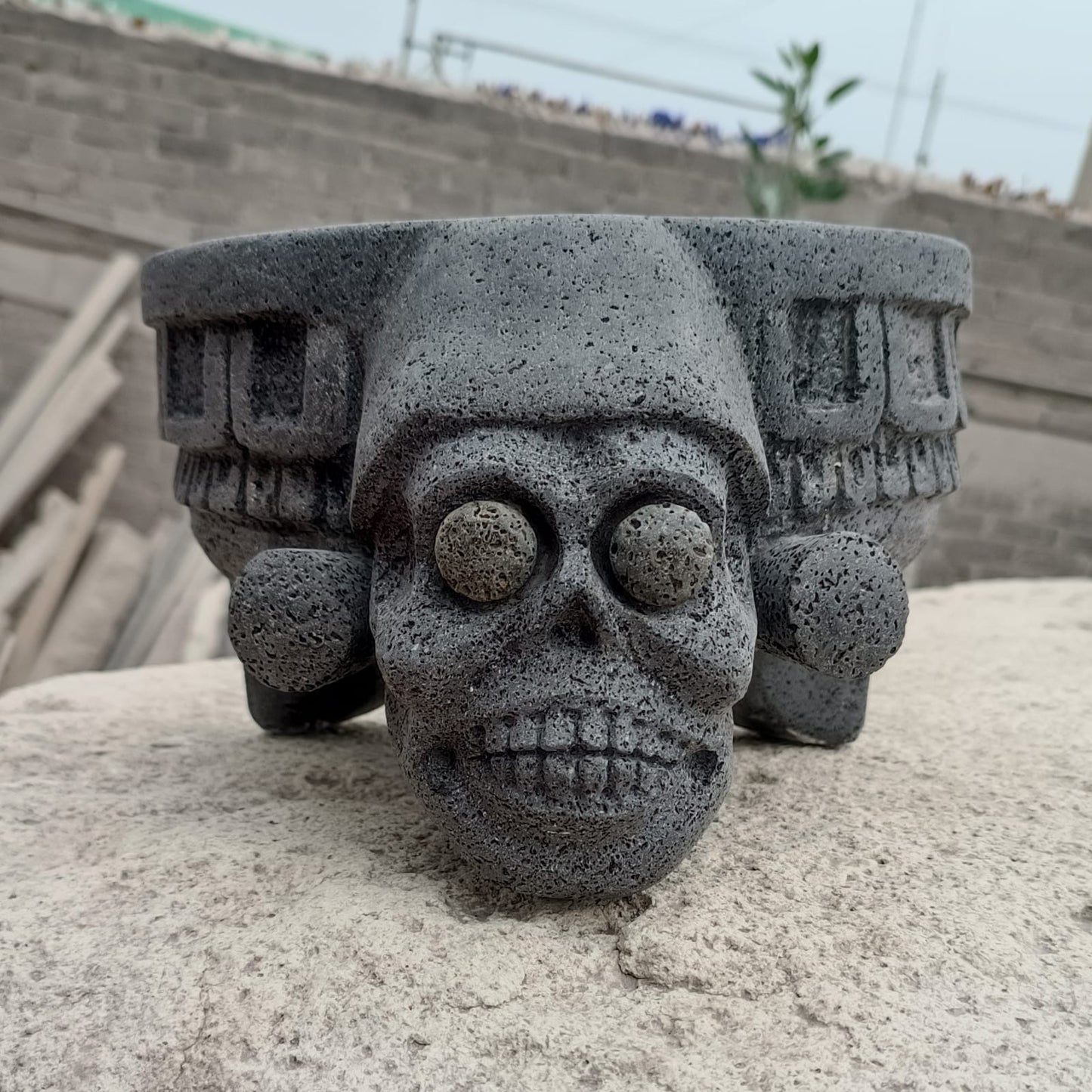 Molcajete Mictlantecuhtli.